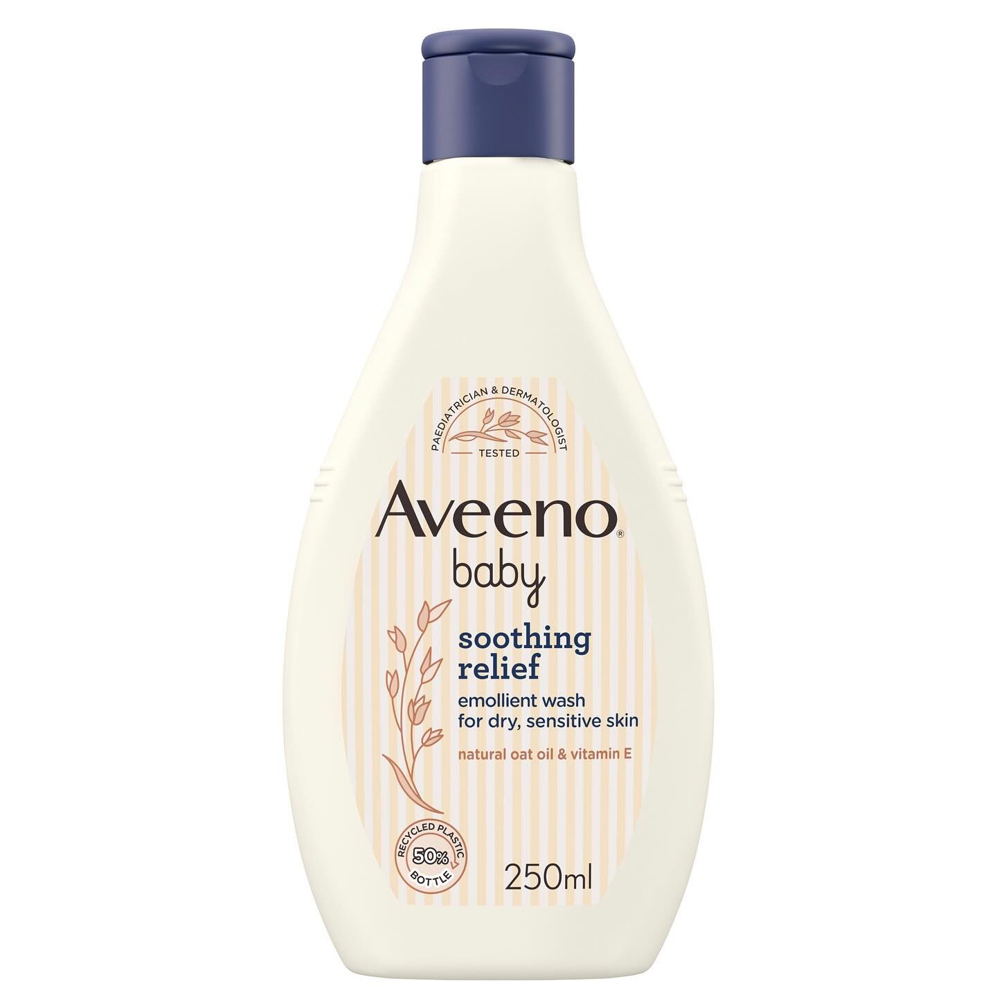 Aveeno Baby Soothing Relief Emollient Wash 250 ml