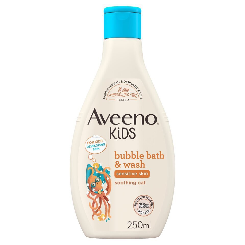 Aveeno Kids Bubble Bath & Wash. 250ml