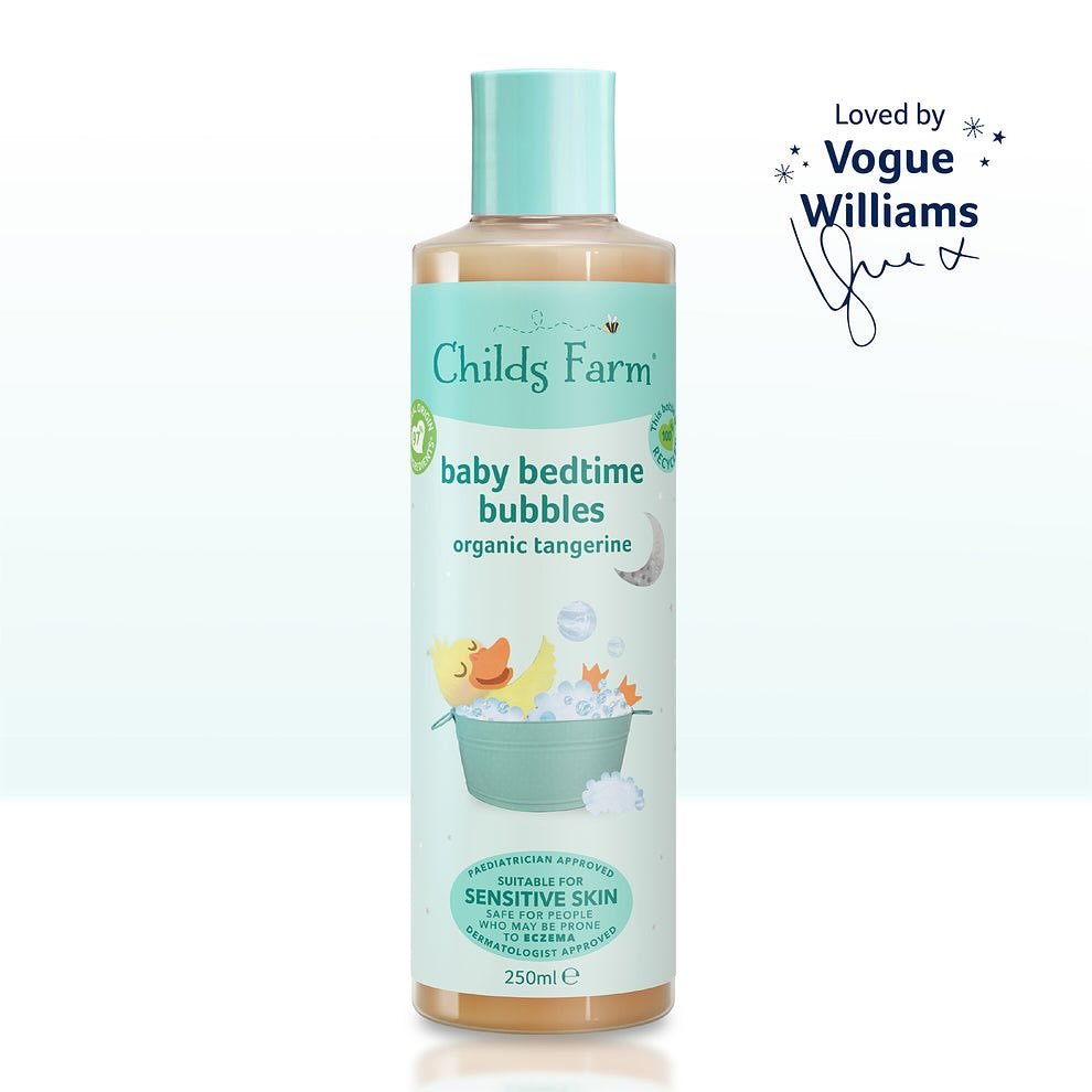 Childs Farm | Baby Bedtime Bubble Bath 250ml | Organic Tangerine