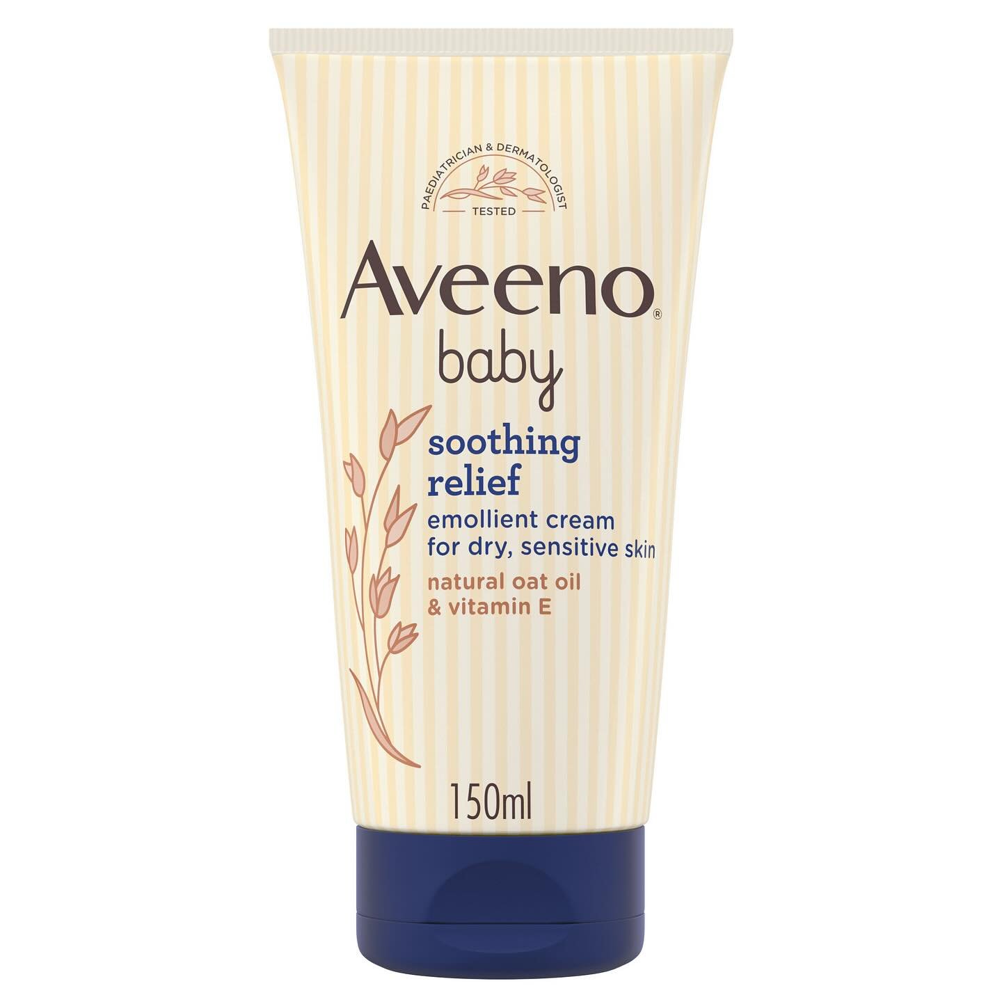 Aveeno Baby Soothing Relief Emollient Cream. 150ml