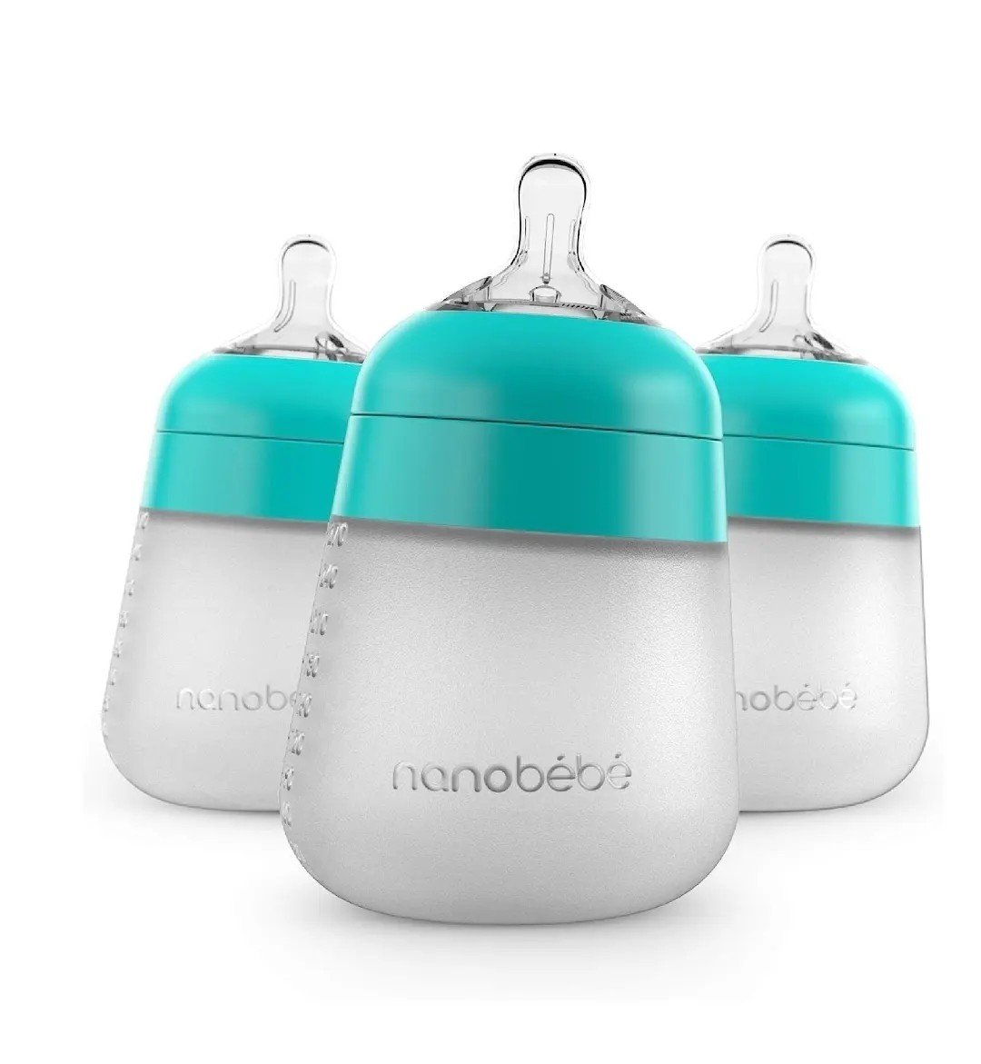 Nanobebe Flexy Silicone Bottles. 3 pack. 270ml