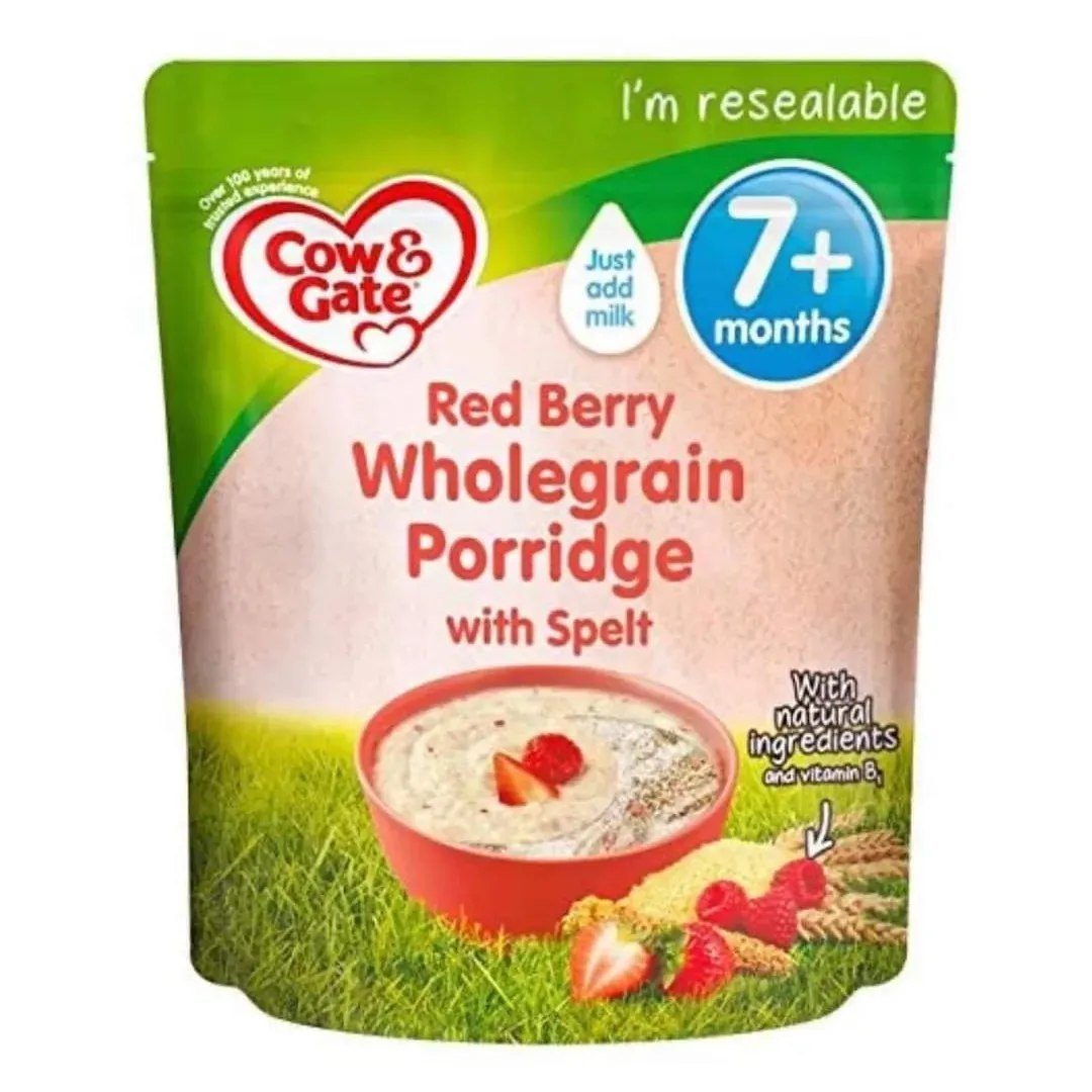 Cow and Gate Red Berry whole grain porridge 200g
