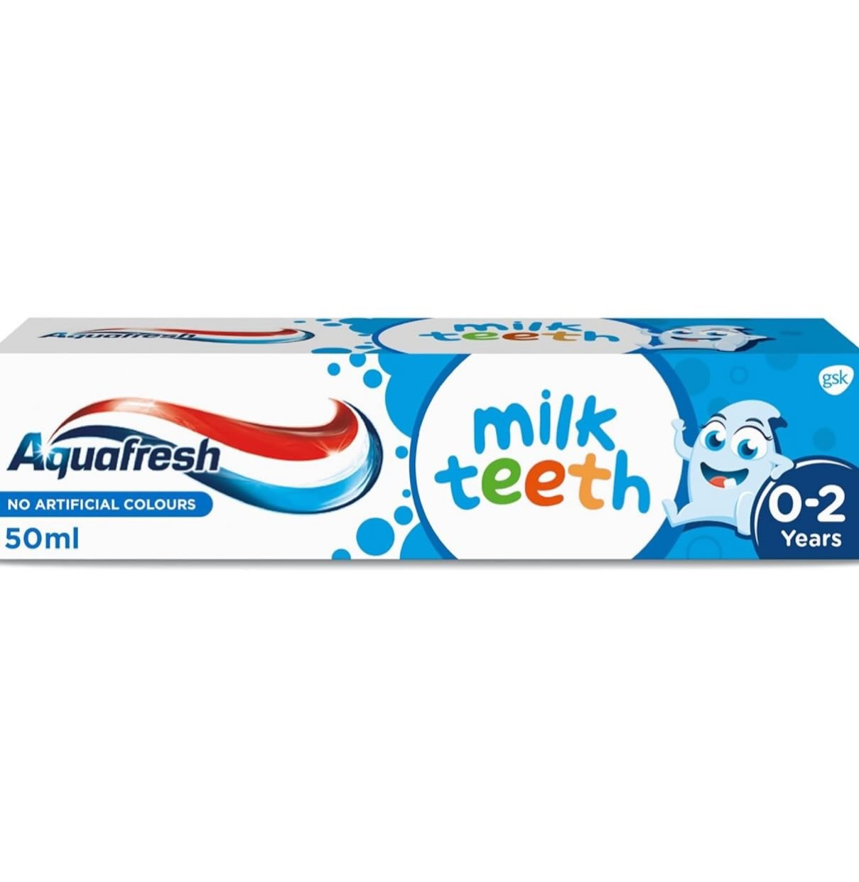 Aquafresh Milk Teeth Baby Toothpaste. 75ml. Mint