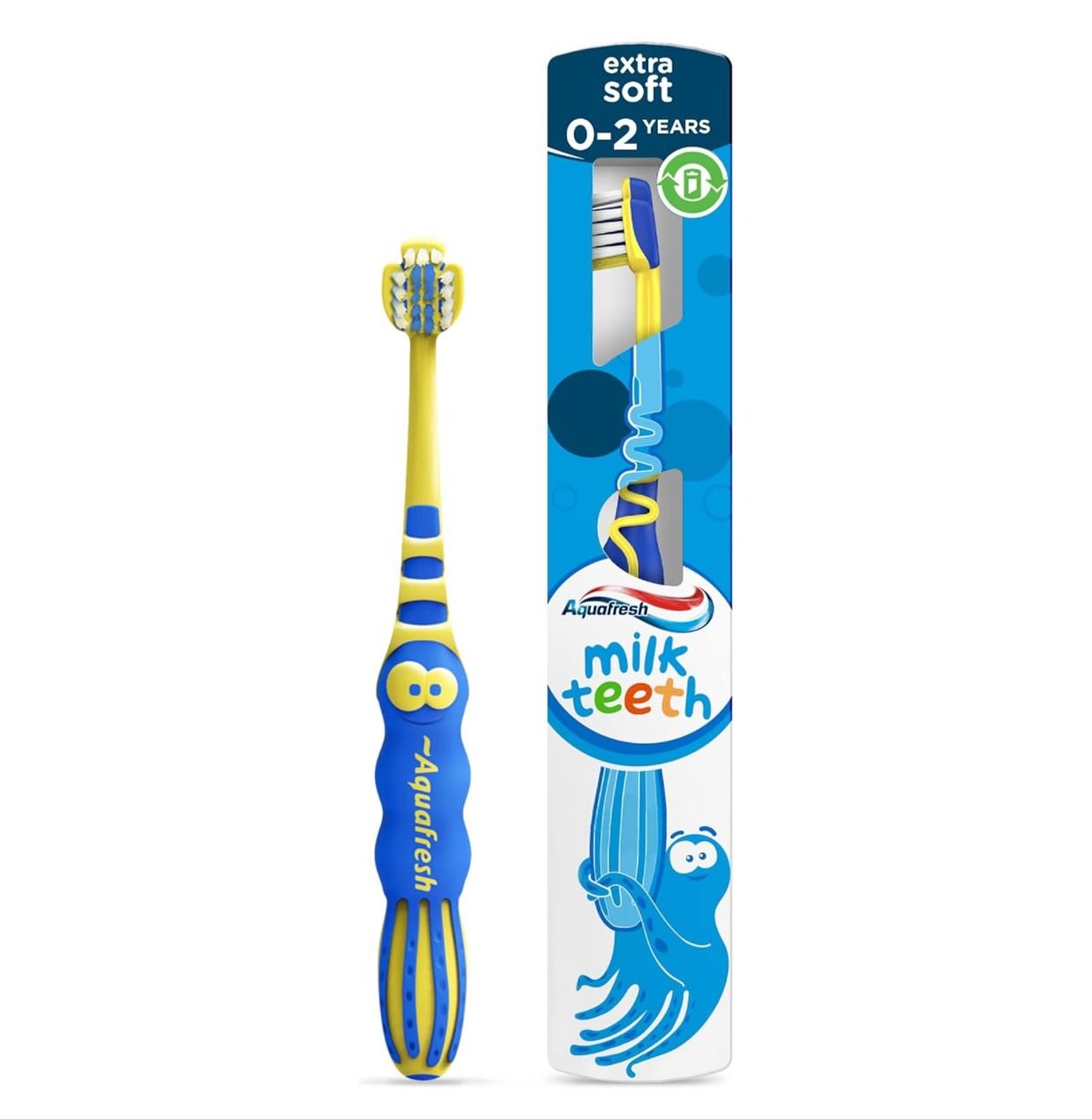 Aquafresh Milk Teeth Toothbrush. 0-2yrs
