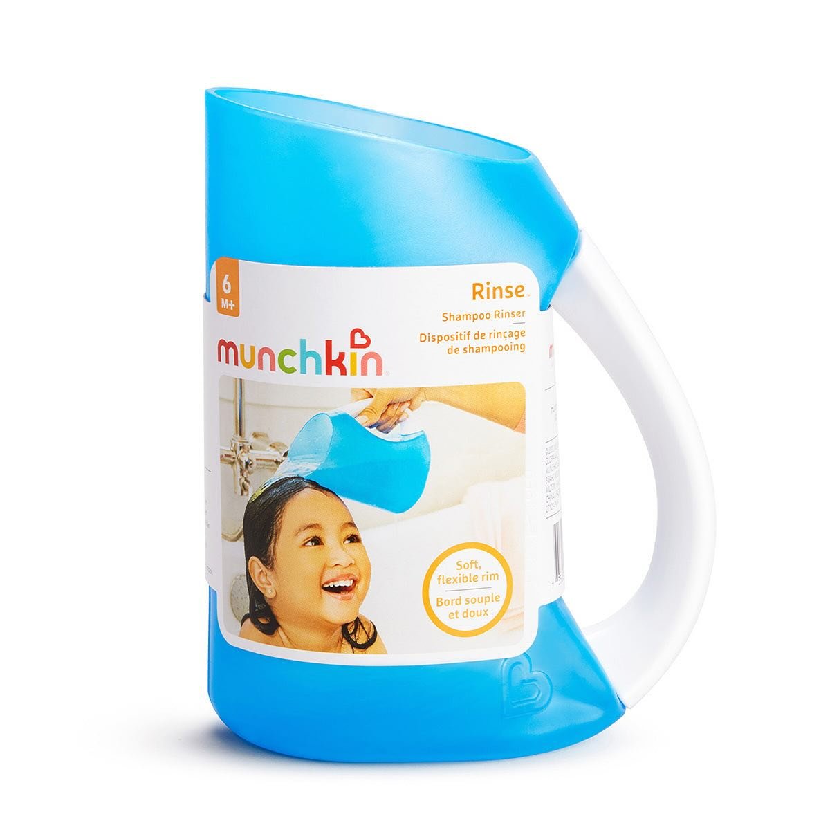 Munchkin Bath Rinser Jug. Soft Rim. 500ml