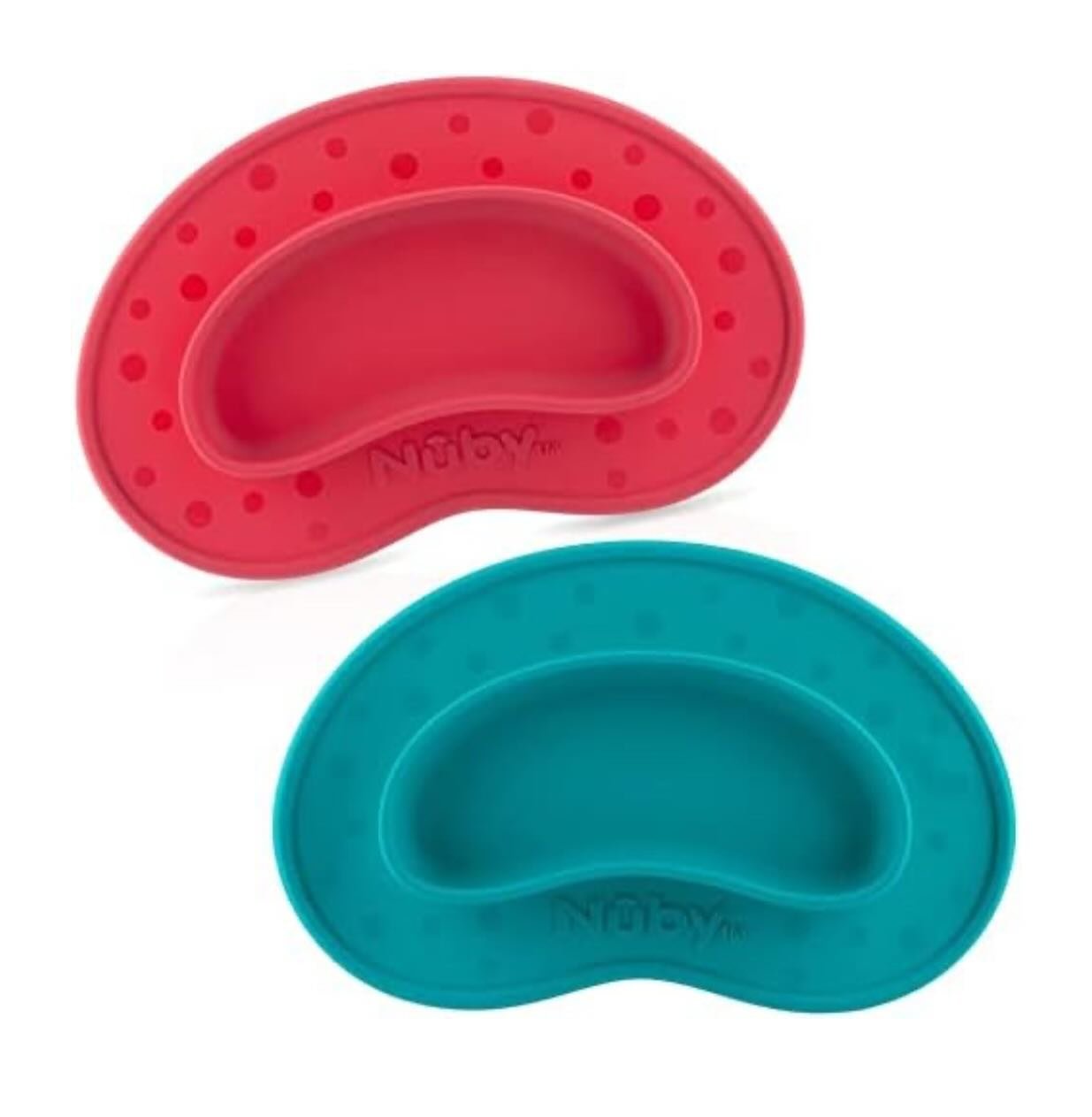 Nuby Sure grip placement mat. Red