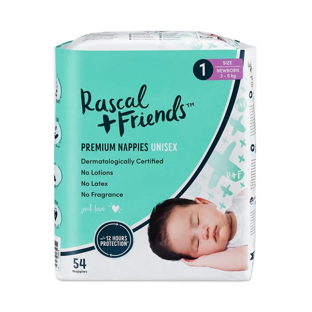Rascal + Friends Diapers Size 1-7