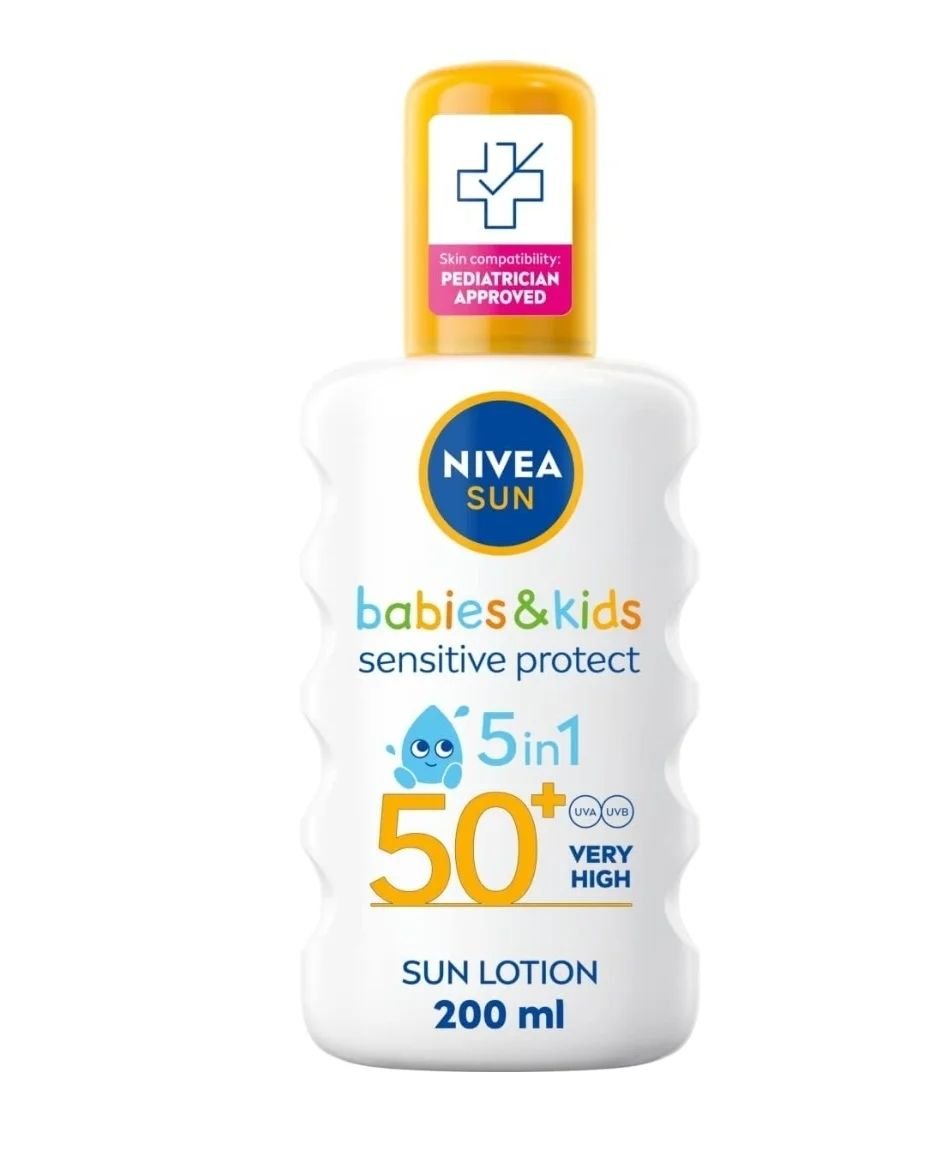 Nivea Sun 5 in 1 babies protective sunscreen spray 200ml