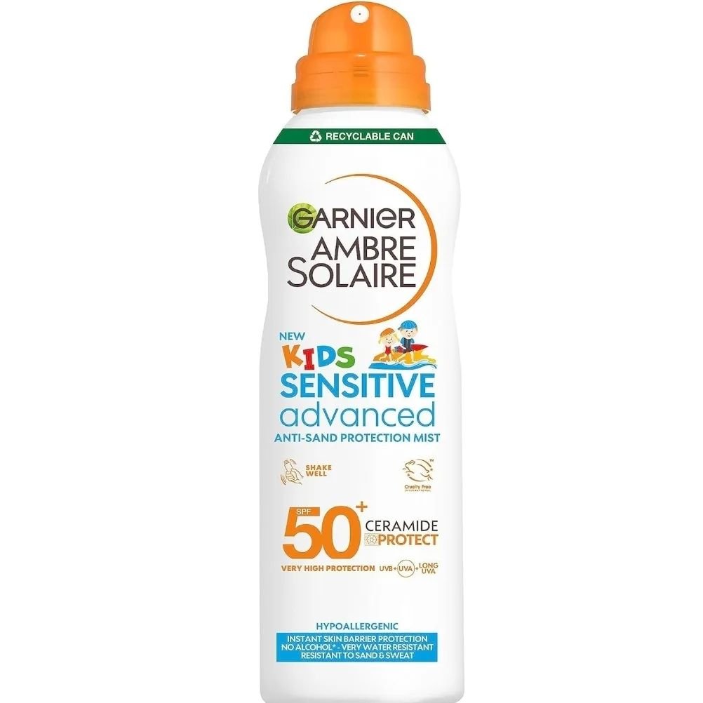 Garnier Ambre Solaire SPF 50+ Kids Anti-Sand Mist. 150ml