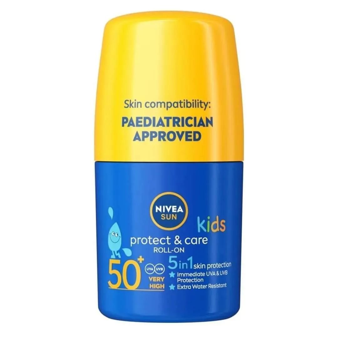 Nivea Sun Protect & Care Roll-On Sunscreen SPF 50+. 50ml.