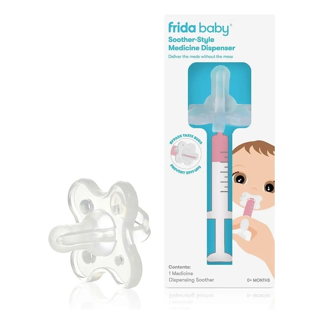 Frida Baby Soother-Style Medicine Dispenser.