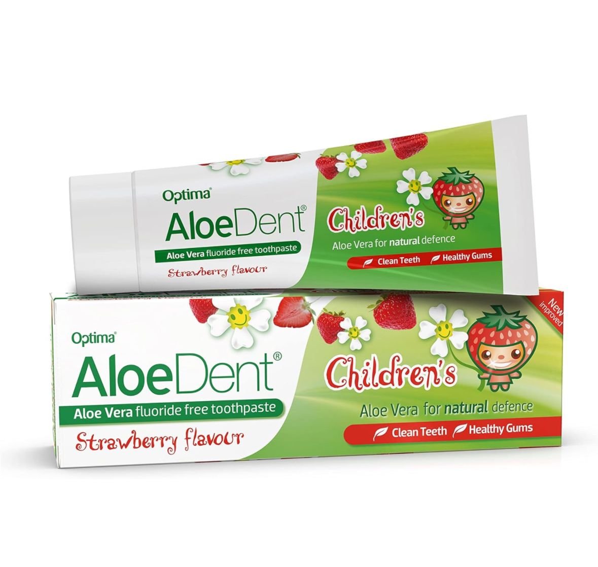 Aloe Dent Children's Aloe Vera Toothpaste Fluoride Free. 50ml