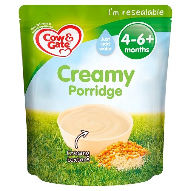 Cow & Gate Creamy Porridge. 4-6m. 125g