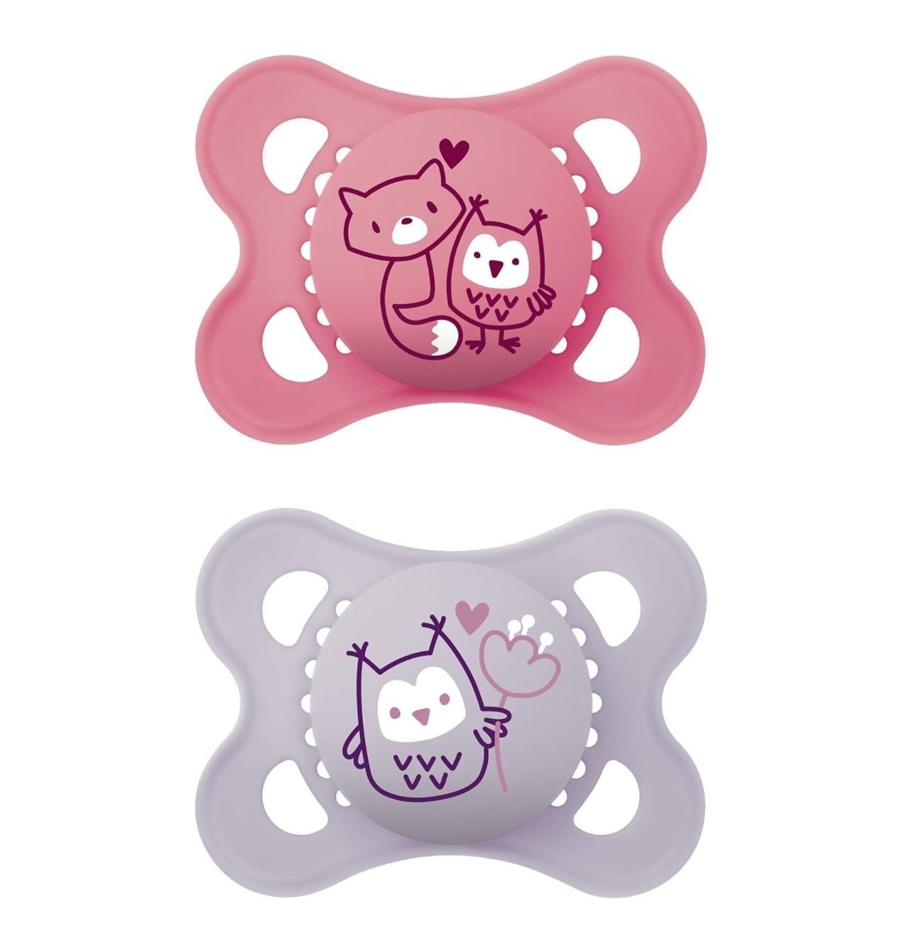 MAM Original Soother 2-6 Months (Pack of 2)