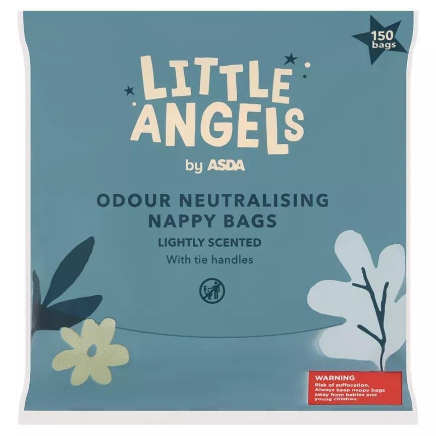 Little Angels Nappy Sacks. 150 Pack