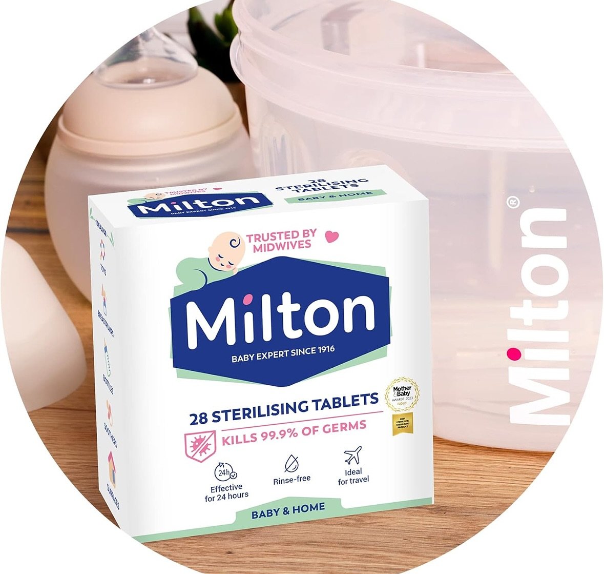 New Milton Sterilizing Tablets. 28 pack