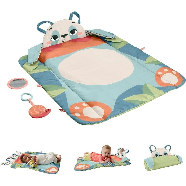 Fisher-Price Baby Activity Play Mat Planet Friends Roly-Poly Panda
