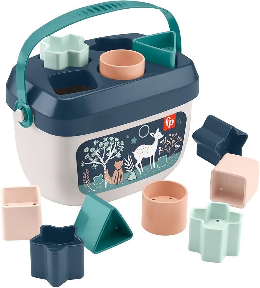 Fisherprice Baby’s First Blocks. 10 pack. With Bucket