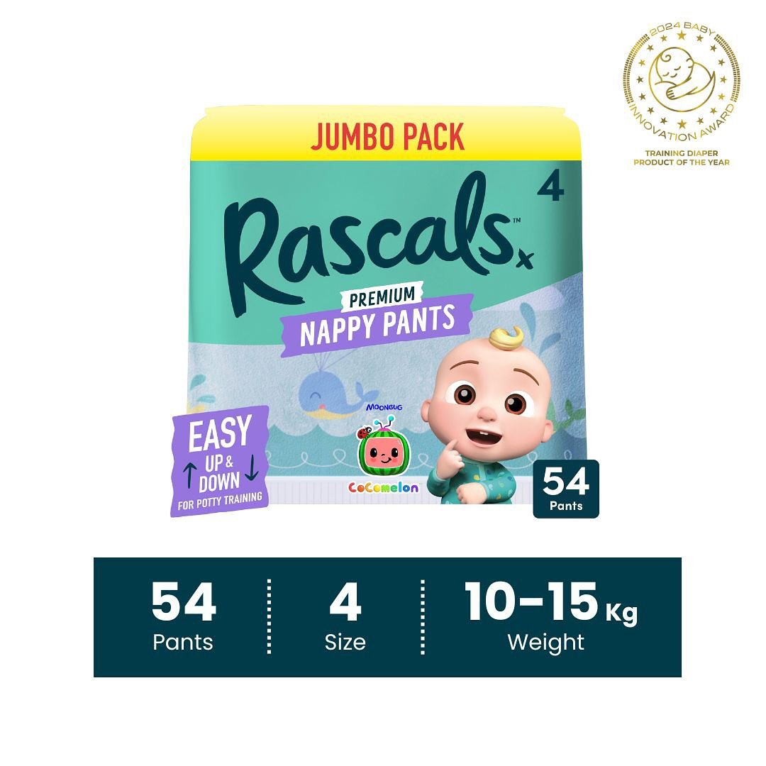 Rascal  Nappy Pants Jumbo pack